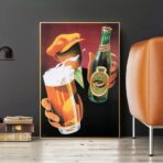affiche vintage boisson