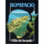 affiche vintage bonifacio