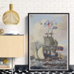 affiche vintage brest