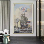 affiche vintage brest