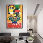 affiche vintage bricolage