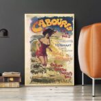 affiche vintage cabourg