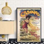 affiche vintage cabourg