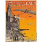 affiche vintage caen