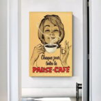 affiche vintage café