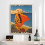 affiche vintage calvi