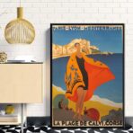 affiche vintage calvi