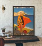 affiche vintage calvi