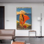 affiche vintage calvi