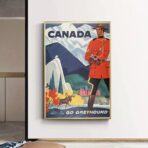 affiche vintage canada