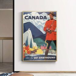 affiche vintage canada