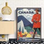 affiche vintage canada