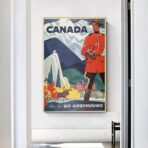 affiche vintage canada