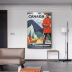 affiche vintage canada