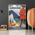 affiche vintage canada