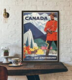 affiche vintage canada