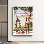 affiche vintage cannes
