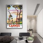 affiche vintage cannes