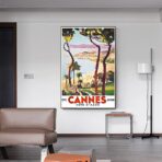 affiche vintage cannes