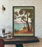 affiche vintage cap ferret