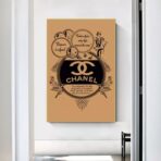 cartel vintage chanel 1