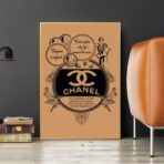 cartel vintage chanel 1