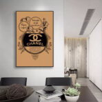 cartel vintage chanel 1