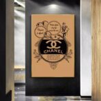 cartel vintage chanel 1