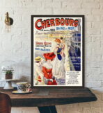 cartel vintage cherbourg