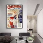 cartel vintage cherbourg