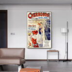 cartel vintage cherbourg