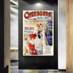 cartel vintage cherbourg