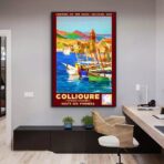 cartel vintage collioure