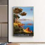 cartel vintage cote dazur