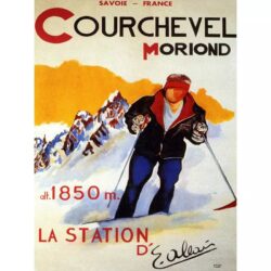 cartel vintage courchevel