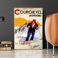 cartel vintage courchevel