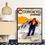 cartel vintage courchevel