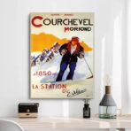 cartel vintage courchevel