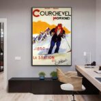 cartel vintage courchevel