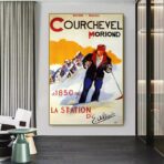 cartel vintage courchevel