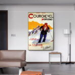 cartel vintage courchevel