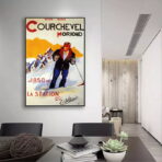 cartel vintage courchevel