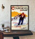 cartel vintage courchevel
