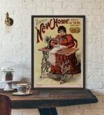 cartel de alta alta vintage