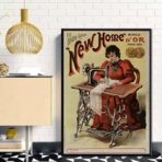 cartel de alta alta vintage