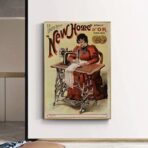 cartel de alta alta vintage
