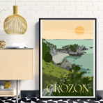 cartel vintage crozon