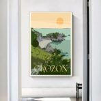 cartel vintage crozon