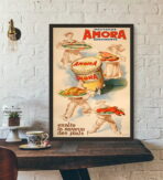 affiche vintage cuisine