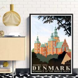 cartel vintage dinamarca
